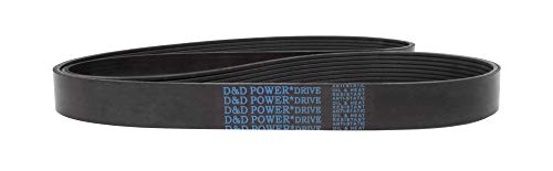 D&D PowerDrive 238K3 Poly V szíj, 3, Gumi