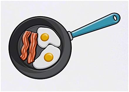 Azeeda Nagy Bacon & Eggs' Ideiglenes Tetoválás (TO00030589)
