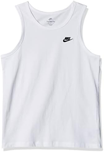 Nike Férfi Mindennapi Pamut Tartály Tetejét Fehér (2 Csomag)