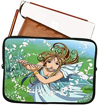 Brand3 Anime Ah! Az Istennő 15 Hüvelykes Laptop Sleeve Táska Mousepad Felület Notebook Sleeve Anime Táska Laptop/Tablet