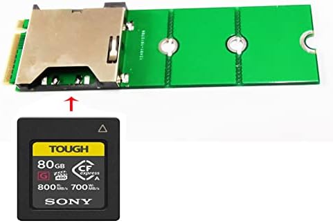 Sintech M. 2 nVME M-Kulcs, Kártya Olvasó,Kompatibilis Sony CEA-G80T G160T CFexpress Típusú Kártya