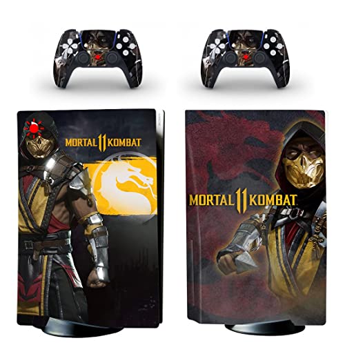 A PS4 SLIM - Játék Ninja Halandó Legjobb Háborús Kombat X PS4 vagy PS5 Bőr Matrica PlayStation 4 vagy 5 Konzol, Illetve