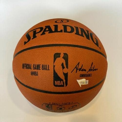 Michael Jordan Aláírt Spalding NBA Hivatalos Játék Kosárlabda uda vagy Felső szint COA - Dedikált Kosárlabda
