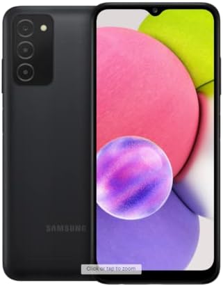 SAMSUNG Galaxy A02s SM-A025V 32 GB, Android Okostelefon Verizon Zárva - Fekete (Felújított)