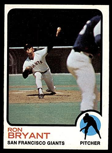 1973 Topps 298 Ron Bryant a San Francisco Giants (Baseball Kártya) EX/MT Óriások