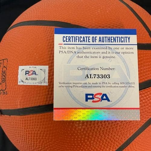 Steve Pikiell aláírt kosárlabda PSA/DNS Rutgers Scarlett Lovagok Aláírt - Dedikált Egyetemi Kosárlabda