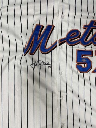 Johan Santana Aláírt Dedikált Fenséges Mets Jersey SZÖVETSÉG - Dedikált MLB Mezek