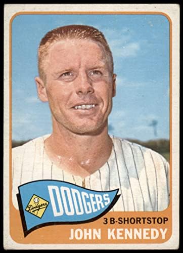1965 Topps 119 John Kennedy Los Angeles Dodgers (Baseball Kártya) JÓ Dodgers