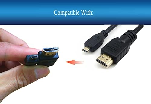 UpBright Mikro HDMI-HDMI kábel Kábel Kompatibilis: Lenovo Ideapad Miix 300 300-10IBY 80NR 80NR0041CF 80NR003KGE 80NR000A
