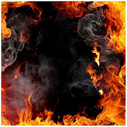 Baocicco 4x4ft a Tűz Pattogása Hátteret Háttérkép Dekoráció Szenvedély, a Láng Keret Füst Fekete Háttér Fotózás Háttér