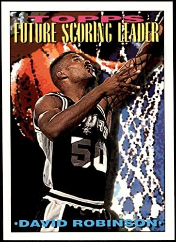 1993 Topps 387 Jövőben Pontozás Vezetője, David Robinson San Antonio Spurs (Kosárlabda Kártya) NM/MT Spurs Egyesült