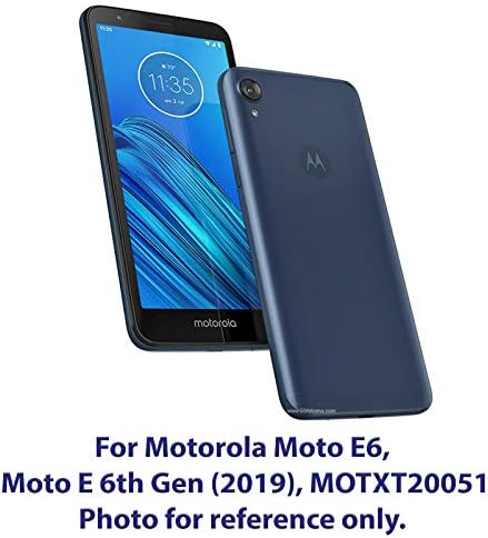 Moto E6, Customerfirst Esetben a Motorola Moto E6 (MOTXT20051) [Négy Rétegű Védelem] Heavy Duty Defender Tok Kemény