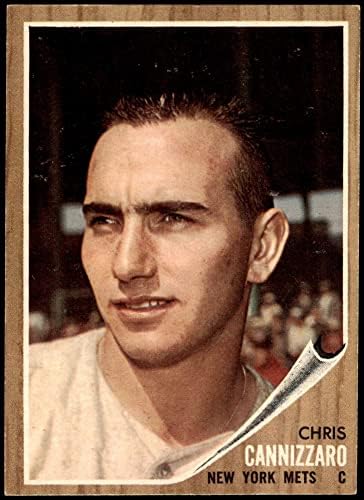 1962 Topps 26 Chris Cannizzaro New York Mets (Baseball Kártya) EX/MT Mets