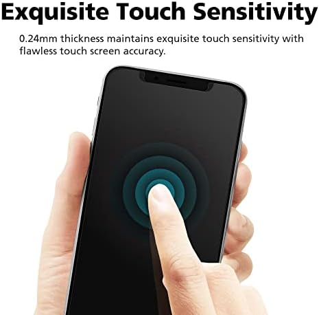 DIACUBE [2+1 Csomag] A Samsung Galaxy S22 (6.1), 2 Csomag Adatvédelmi képernyővédő fólia + 1 Csomag Üveg Kamera Lencséjét