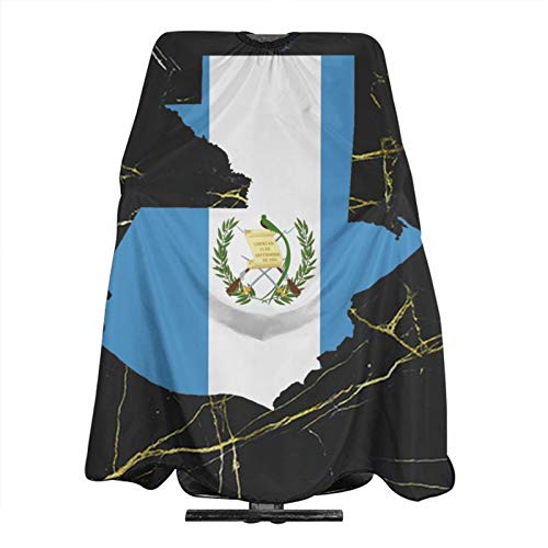 Guatemala Térkép Zászló Szakmai Borbély Cape Haj Vágás Haját Szalon Cape Fodrász Kötény 55 X 63
