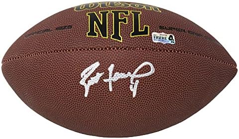 Brett Favre Aláírt Wilson Super Grip Teljes Méret NFL Labdarúgó - Dedikált Focilabda