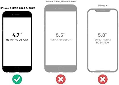 OtterBox DEFENDER SOROZAT Esetében iPhone SE (2nd Gen - 2020) & iPhone 8/7 (NEM PLUSZ) - Kiskereskedelmi Csomagolás