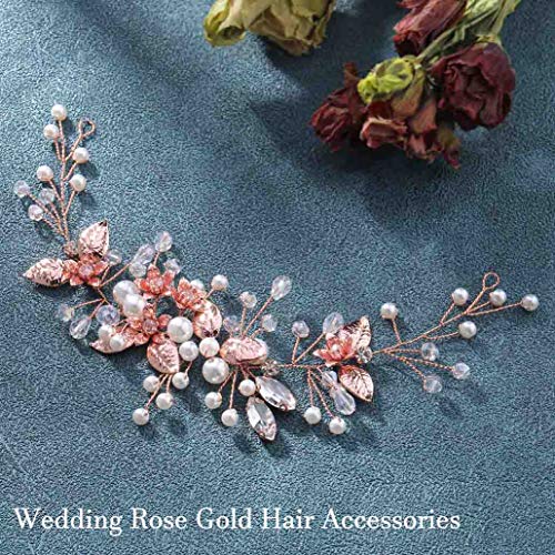 Jakawin Menyasszony Levél Esküvői Haj Szőlő Virág Haj Darab Ezüst Sisak Gyöngy Esküvői Haj Kiegészítők Nők, Lányok HV105