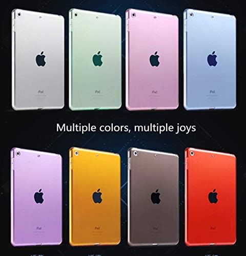 iCoverCase iPad Mini 1/2/3 az Esetben, Ultra-Vékony Szilikon hátlap Tiszta, Sima, Puha TPU Zselés Gumi, Bőr Esetben