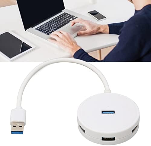 Gaeirt USB 3.0 Hub 4 Port Hub 4 USB3.0 Portok 10TB Nagy Kapacitású Plug and Play Stabil Teljesítmény, OS X, Linux, Windows