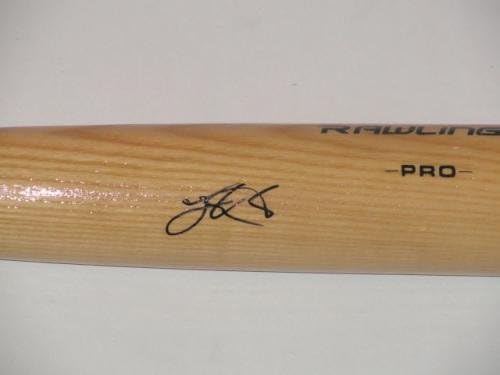 Jean Segura Aláírt Tan Rawlings Nagy Bottal Bat Philadelphia Phillies World Series - Dedikált MLB Denevérek