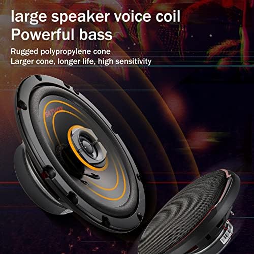 ZdwCyl 6.5 Inch-es Autó Audio Koaxiális Hangszóró (Pár),20 Év Autó Hangszóró Termel Tapasztalat (Gyári OEM Világ
