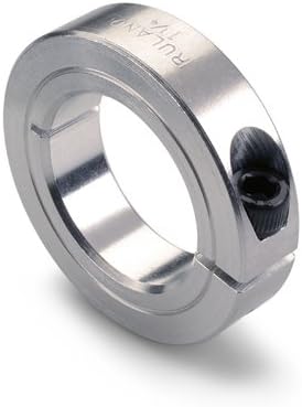 Ruland Manufacturing Co Inc CL-6-A beállítógyűrűt - CL Sorozat, az Egyik Darab - Fogó, Alumínium - 2024, Sima Unalmas.3750