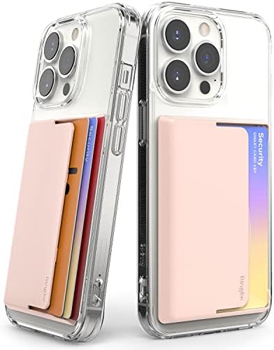 Ringke Oldalsó Nyílás Kártya Tartóját Kompatibilis iPhone, Galaxy Okostelefonok, Ragasztó Stick A Pénztárcája Vékony,