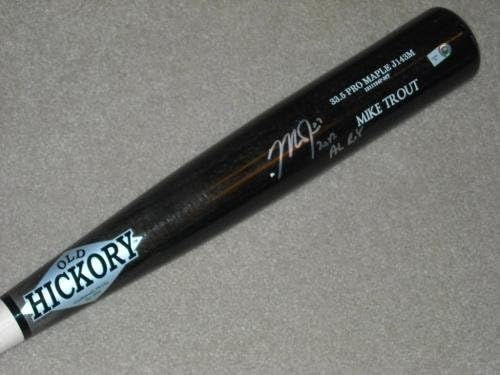 Mike Pisztráng Dedikált Játék Modell Old Hickory Bat - Dedikált MLB Denevérek