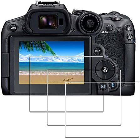 Képernyővédő fólia Canon EOS R7 [3 Csomag] ，iDaPro Edzett Üveg Egyszerű Telepítés