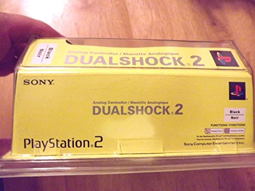 Vezetékes Sony PlayStation 2 PS2 Dual Shock 2 Analóg Controller Fekete SCPH-10010u (FEKETE)