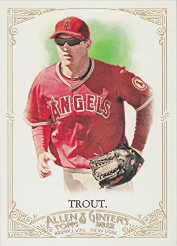 2012 Topps Allen & Ginters - Mike Pisztráng - 2 Év Kártya - Los Angeles Angels Baseball Kártya 140