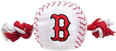MLB BOSTON RED SOX Baseball Kötél Játék, KUTYA, MACSKA. Kemény nylon, Sportos Baseball Design, nagy teherbírású köteleket