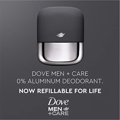 Dove Men+Care Végső Újratölthető Dezodor Kit 0 százalék Alumínium Tiszta Érintés Alumínium Mentes Dezodor 1.13 oz