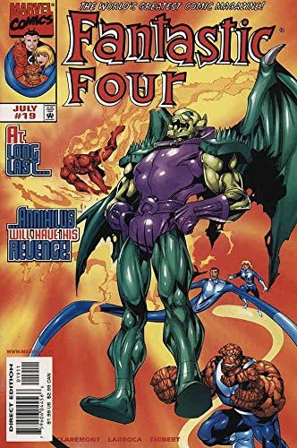 Fantasztikus Négyes (Vol. 3) 19 (kártya) VF/NM ; Marvel képregény | Chris Claremont